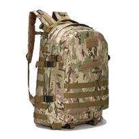 Lauko kamufliažinis taktinis kuprinė - Unisex žygiavimo, stovyklavimo ir alpinizmo įranga 36-55L
