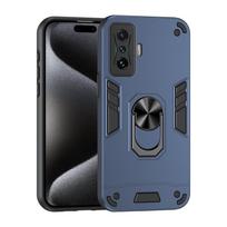 Armor Capa For Xiaomi Poco F4 GT Case Poko Little F4 GT F4GT PocoF4GT Cover Lens Protection Metal Ring Stand Holder Coque Fundas For Poco F4 GT black