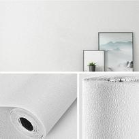 3D Lipni Lino Tekstūros Sienų Danga Nuolatiniai Vandeniui Atsparūs Sienų Lipdukai Svetainei Miegamajam Virtuvės Spintelėms Vandeniui Atsparus Sienų Lipdukas 50X100cm white