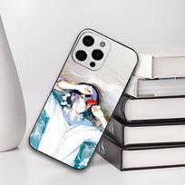 R-Reze C-Chainsaw Man telefono dėklas IPhone 17,16,15,14,13,12,11,Plus,Pro,Max,Plus,XS,minkštas dėklas Juodas silikonas iPhone17PRO gray