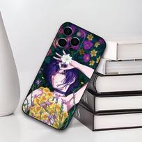 R-Reze C-Chainsaw Man telefono dėklas IPhone 17,16,15,14,13,12,11,Plus,Pro,Max,Plus,XS,minkštas dėklas Juodas silikonas iPhone15
