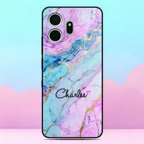 Customized Name Phone Case For TCL NxtPaper 70 Pro K70 Power 4G 605 50 XE 40 XL 20 30 60 SE 60R 5G 40R 505 501 408 406 403 Cover TCL 60R or TCL 60 5G white