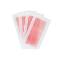 Lip & Face Wax Strips, Full Body Use, Peel-Off Set for Facial Hair Removal rožinė