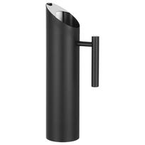 Stainless Steel Water Pitcher Coffee Pots Ergonomic Handle Water Jug 1.5/2L Water Serving Pot for Juice Beer Milk gray