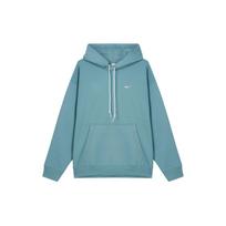 Nike Solo Swoosh Men's Fleece Pullover Hoodie DX1355-464 M gray