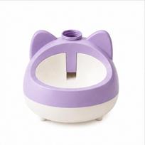 Pet Automatic Water Dispenser For Cats Dogs Gravity Refill Food Grade Pp Material Pet Supplies 1PC violetinė