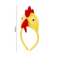 Vaikams Vaikams Suaugusiems Vištos Viščiuko Galvos Juosta Gyvūno Cosplay Rekvizitas Gimtadienio Dovana Šventės Kostiumas Karnavalas Helovinas Kalėdos A1 red