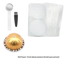 Reusable Coffee Capsule Shell for Nespresso Vertuo Machines white