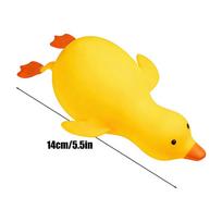 Antistress Duck Fidgets Toys Cute Goose Animals Vent Toys For Kids Adults Decompressions Stretch Toys Birthday Women Men Gift yellow