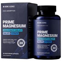 Bonscience Prime Chelated Magnesium 300mg 90 Tablets Albion Bisglycinate Malate Citrate High Absorption 1 pcs