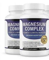 Magnio kompleksas 1000 mg | 8 elementinio magnio formos 20 kapsulių 2 PACK