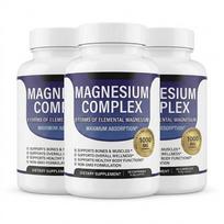 Magnio kompleksas 1000 mg | 8 elementinio magnio formos 20 kapsulių 3 PACK
