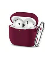 Taikoma Airpodspro3 apsauginis dėklas Silikoninis ausinių dėklas Bluetooth ausinių dėklas AirPods apsauginis dėklas AirpodsPro3 bordinė
