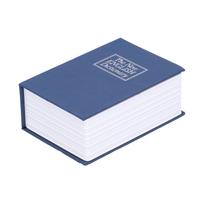 Mini seifas Imituojanti knyga Saugos dėžutė pinigams, papuošalams su užraktu, raktais namams, biurui Type 3 gray