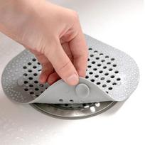 SuppliesBathroom Shower Floor Drain Hair Catcher Stoppers Plug Sink Strainer Anti-blocking Washbasin Drain Cover Filters pilka