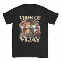 Vijay Thalapathy Jana Nayagan Movie T Shirts Men Womens Cotton Casual TShirts Round Neck  Tees Short Sleeve Tops Unique S gray