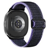 Scrunchie Strap For Samsung Galaxy Watch 8 44mm 40mm 46mm Elastic Nylon Sport wrist Bracelet correa Galaxy Watch 8 classic Band Watch 8 classic 46mm black