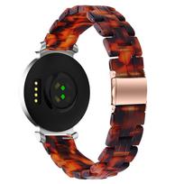 Tinka Garmin Lily 2 Active laikrodžio apyrankei, derva, 14 mm apyrankės keitimo dirželis Lily 2/2 Classic aksesuarui 14mm universal black