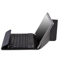 Universal 10.1 inch Tablet Case with BT Keyboard Magnetic Cover Protection Case Tablet Case 10in Tablet Case Universal Compatibility Foldable and Por gray