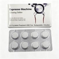 8Pcs/Set Coffee Machine Espressos Device Descaler Tabs Espressos Machine Cleaning Tablets Cleaner Descaler Tablets For Home ONE SIZE gray