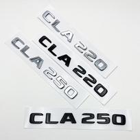 3D Raidės CLA180 CLA200 CLA220 CLA250 CLA260 4Matic ABS Emblema Mercedes Benz C118 W117 Automobilio Sparno Bagažinės Galinis Logotipo Lipdukas 4Matic sidabras