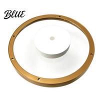Technologinis prietaisas stalui Magnetinis levituojantis gėlių vazonas su LED šviesa Plaukiojantis besisukantis oru Minimalistinis stalo laikiklis Maitinamas USB Levituojantis vazonas, white