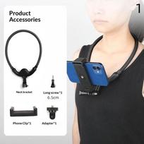Neck Mount Phone Clip 360° Rotation Phone Holder For Phone Accessories Quick Release Hands Free Accessories 1 juoda