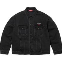 Supreme Denim Trucker Jacket Unisex SUP-SS25-077 S black