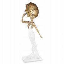 Decorative Figurine  Lady with an Umbrella  - Elegance and Style - Perfect Gift