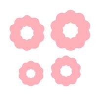 4/8/12Pcs Christmas Wreath Clay Mold 3D Printed PLA DIY Handmade Xmas Wreath Ornament Crafts Mold Gypsum Cement Epoxy Resin Casting Mold 1 Set white