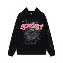 SP5der Voratinklis Plius Aksominis Gobtuvukas & Sportinių Kelnai Rinkinys - Unisex Madingi Gatvės Drabužiai S black