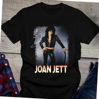 Joan Jett Live Short Sleeve Men All Shirt Unisex T-Shirt XXXL gray