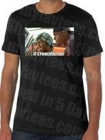 Funny Friday Movie Big Worm Bye Felicia Smokey Principles Ice Cube T shirt S brown