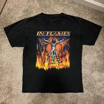Vintage In Flames Clayman World Band T-Shirt, Sizes S-5XL 5XL įvairiaspalvis
