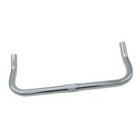 Road Bike Handlebars, Bullhorn Handlebars, Lightweight Design, Easy Grip, Bright Silver gray