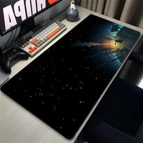 Didelis pelės kilimėlis Outer Wilds Nešiojamojo kompiuterio žaidėjo stalo kilimėlis Guminis prailgintas klaviatūros kilimas Žaidimų priedai PC pelės kilimėlis Ypač didelis stalo kilimėlis 40cmx90cm