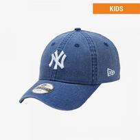 New Era Unstructured Acid Wash Cap New York Yankees Oceanside blue/FREE(CHLD) blue