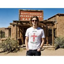 Gram Parsons Vintage Americana SoftT Shirt Country Rock Music Lover vintage Washed streetwear XS black