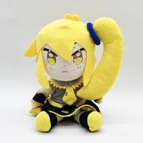 Anime Akita Neru Plush Toys Cosplay Doll Kawaii Akita Neru Ornament Christmas Gifts Anime Merchandise Kids Fans Birthday Gift 22cm yellow