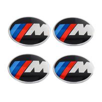 4 vnt. 56/60/63/68 mm Automobilio rato centrinio dangtelio Lipdukas BMW M M3 M5 M4 F10 F30 F20 E28 E36 Performance X1 X2 X5 56MM Sticker