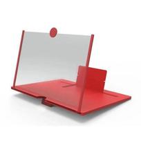Phone Stand For Watching TV Screen Enlarger Video Amplifier Bracket Screen Amplifier Enlarge Stand red-10inch white