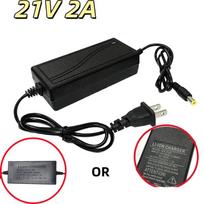 1 vnt. Universalus adapteris Greitas įkroviklis 21V 1A/2A DC elektriniam veržliarakčiui Ličio baterijos įkroviklis „Pasidaryk pats“ priedai 21V2A