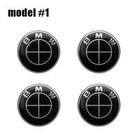 4 vnt. 56mm 60mm 65mm Automobilio stiliaus ratlankio centrinės dalies dangtelio emblemos lipdukai BMW G20 G32 G11 X3 X5 X4 X6 X7 G30 G12 F40 F30 X1 4Pcs 56mm