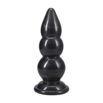 Analinis kaištis Doc Johnson Triple Payload, juodas
