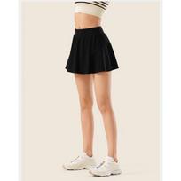 Women's Quick-Dry Anti-Exposure Two-in-One Tennis & Running Skirt XL juoda