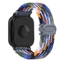 Nailono dirželis Redmi watch 5 active/5 lite laikrodžiui pintas solo kilpos apyrankė correa for Xiaomi Redmi watch5 active 22mm juosta Redmi watch 5 lite džinsinio mėlyna spalva