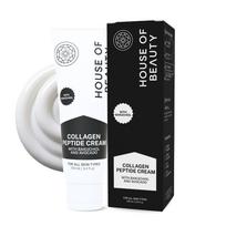 House of Beauty Collagen Peptide Cream with Bakuchiol (Natural Retinol) & Avocado | Reduces wrinkles and fine lines | Anti-ageing and Collagen Boos white