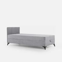 Lova Ibis 90 Poso55, 90x200 cm, šviesiai pilka