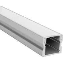 Visional šviesos juosta HB-17.2X14.4 2000x17.2x14.4 mm, 1 kg, anoduotas aliuminio profilio, sidabrinė, pieno dangtis