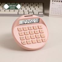 Diamond-Encrusted Solar-Powered Portable Office Calculator: Stylish and Simple Design for Students Standard Model